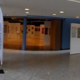 Panoramablick in die fertigen Ausstellungen im CUC 