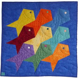 Kurs-Nr. 05-11-13 Tessellation – Fischschwarm und Häuschen