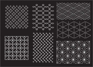 Kurs 11-11-1: Inkstitch: Sashiko-Muster erstellen für Stick- und Nähmaschine oder zum Handnähen