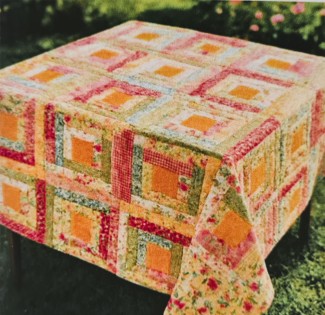 Kurs 8-22-2: Farbrunden & Stoffstreifen: Log Cabin trifft Jelly Roll