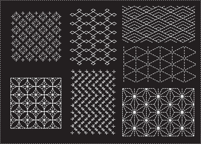 Kurs 11-11-1: Inkstitch: Sashiko-Muster erstellen für Stick- und Nähmaschine oder zum Handnähen