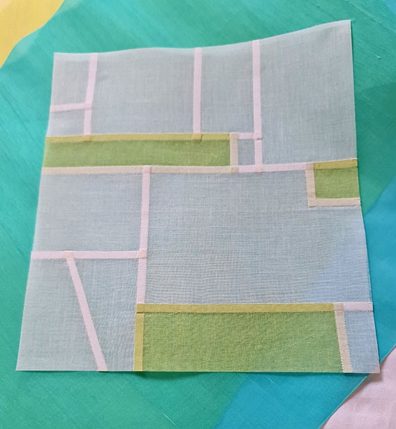 Kurs-Nr. 05-15-03: Straight hand stitching, overcasting, running stitch (A)