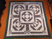 Disapearing Pinwheel Block 