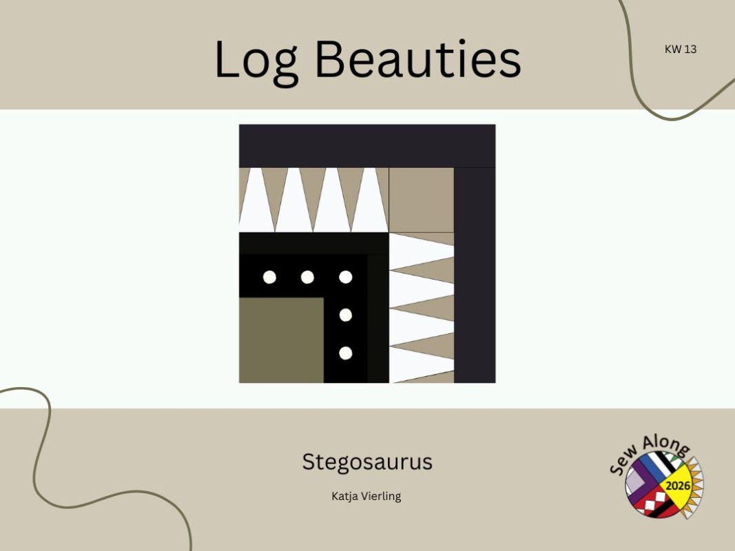 Log Beauties - Stegosaurus