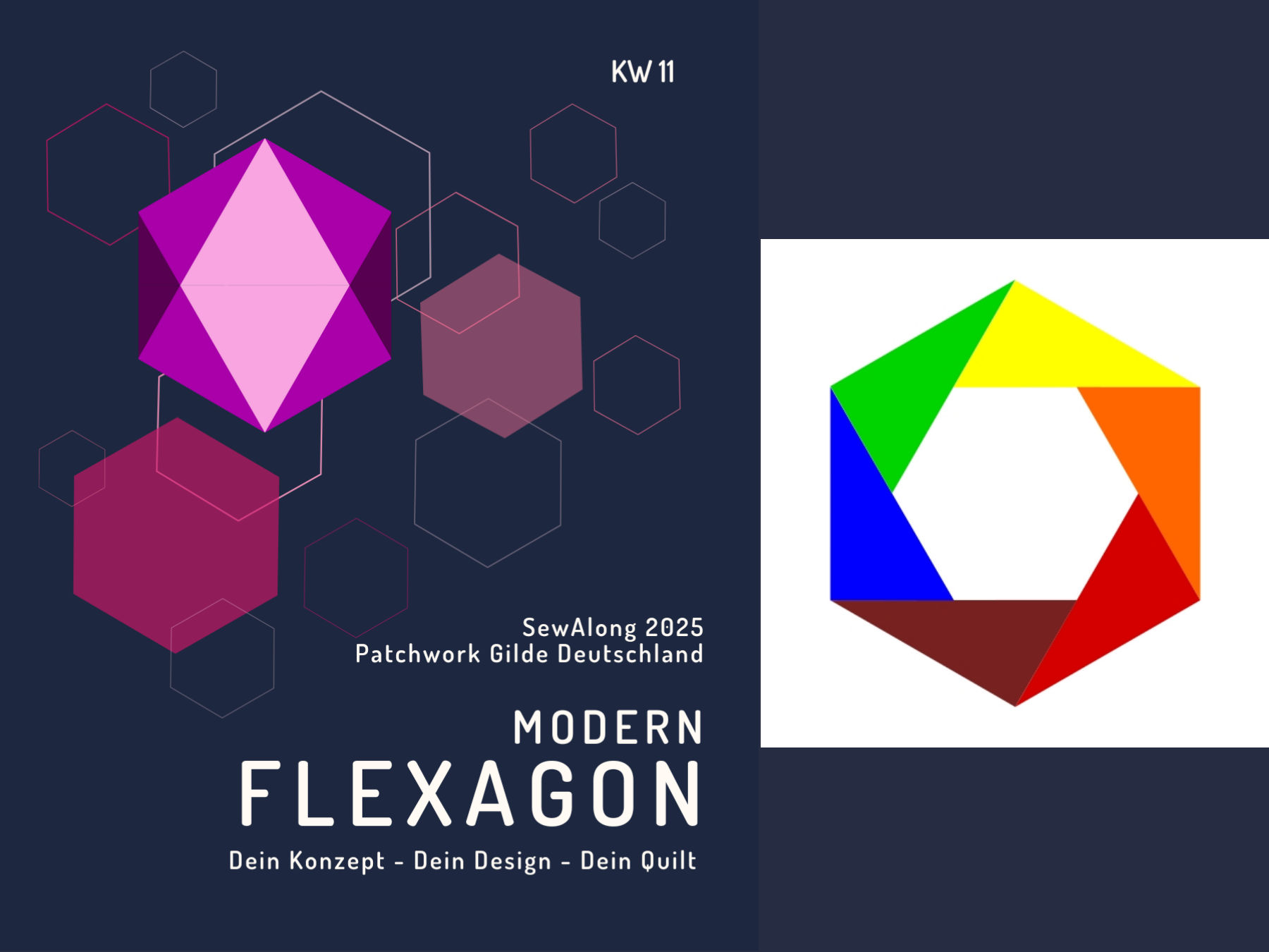 Flexagon 2 Blöcke