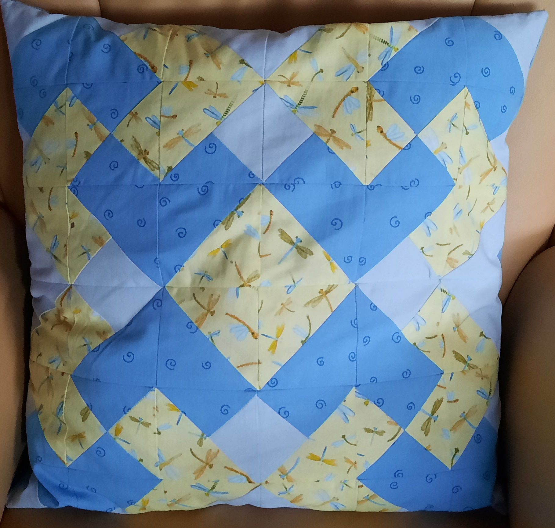 Diese Kissen gehört zu meinen Erstlingswerken. 