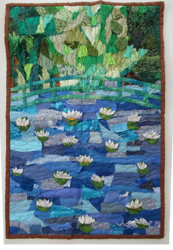 Ingrid Wieland – Hommage a Claude Monet – Seerosen