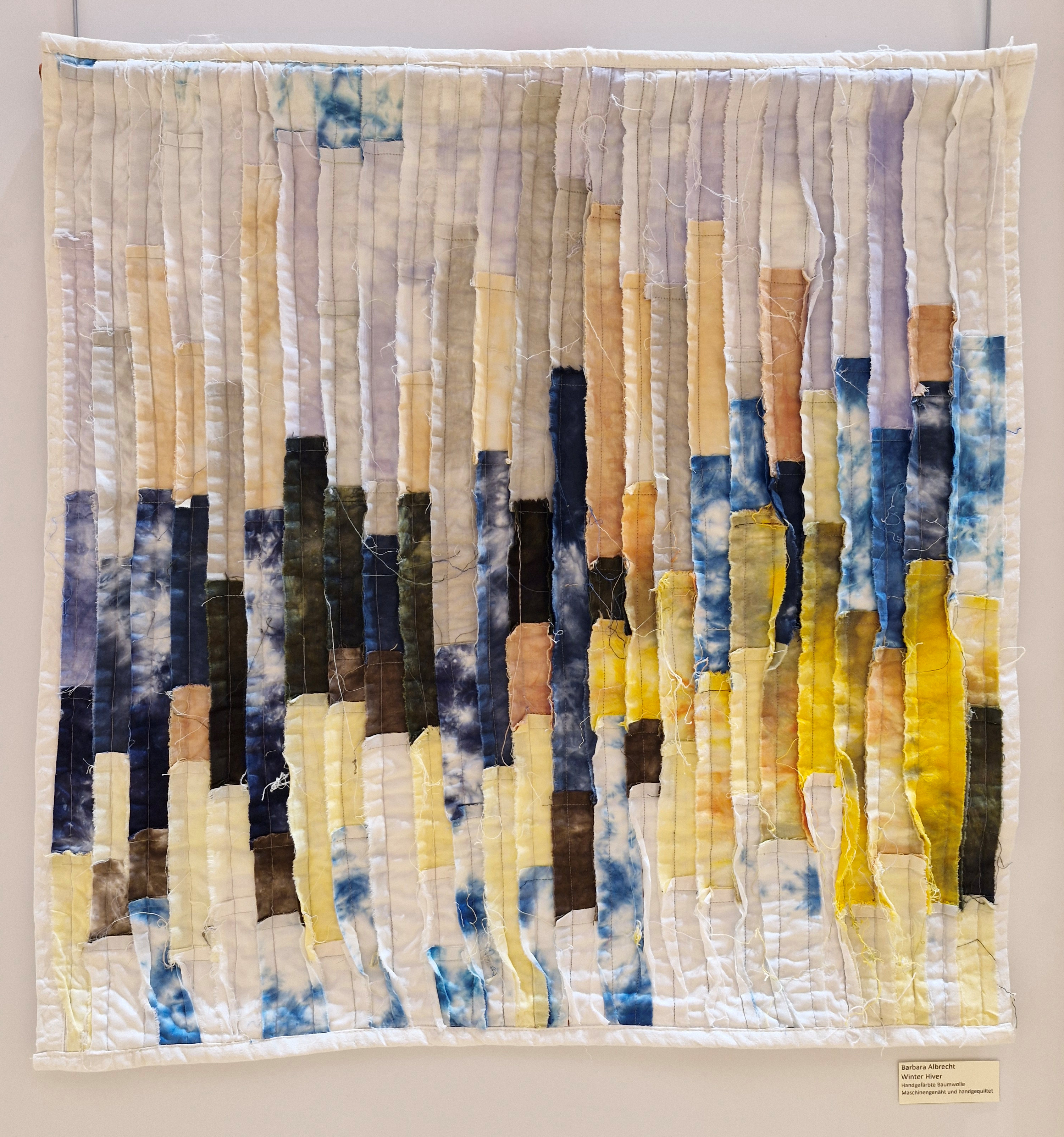 Blick in die Ausstellung - Alpine Quilters - Meine Lieblingsjahreszeit