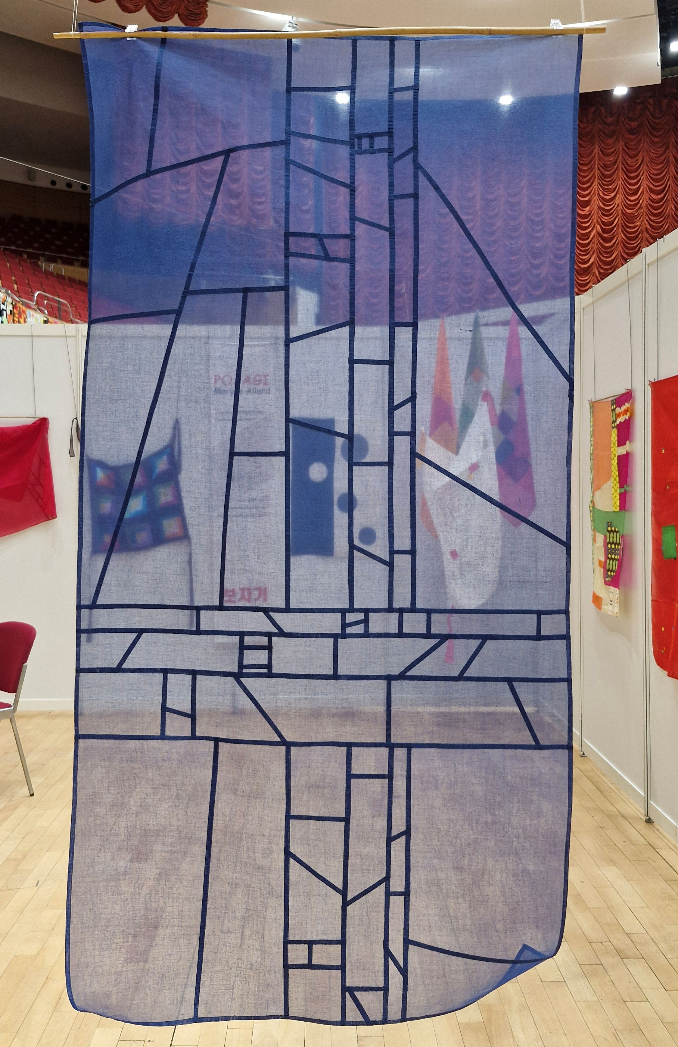 Maryse Allard - Bojagi - Blick in die Ausstellung 