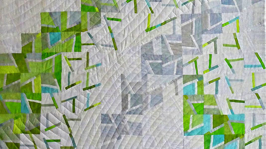Annette Tatchen, „spring is coming“, 155 x 108 cm