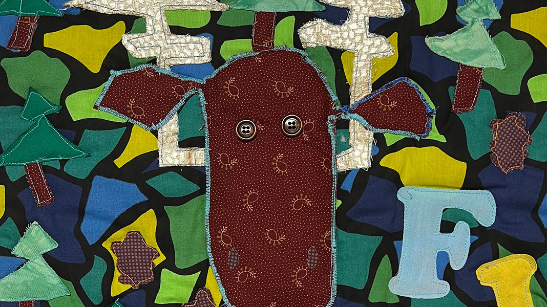 "Der stolze Hirsch" von Florin Hanno Junge (7 J.) Detail