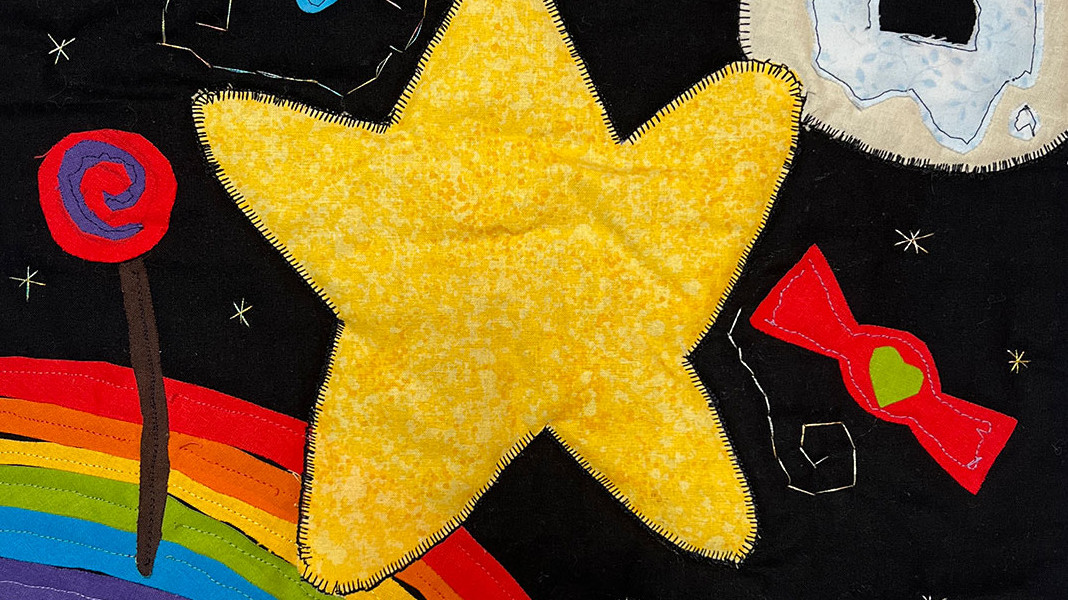 "Candy Weltraum Tow wawow" von Ada Müller (10 J.) Detail