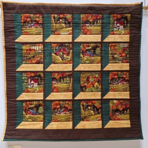 Blick in die Ausstellung - Alpine Quilters - Meine Lieblingsjahreszeit
