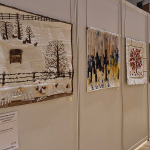 Blick in die Ausstellung - Alpine Quilters - Meine Lieblingsjahreszeit