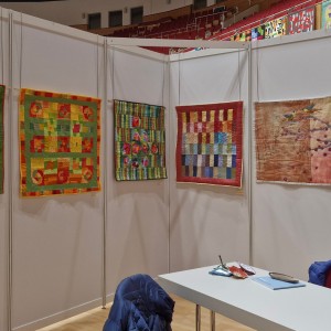 Blick in die Ausstellung - Alpine Quilters - Meine Lieblingsjahreszeit