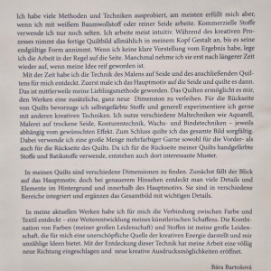 Bara Bartosova - Blick in die Ausstellung