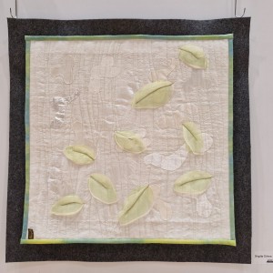Blick in die Ausstellung - Lippetal Quilter - Weiße Schätze & Farbklecks