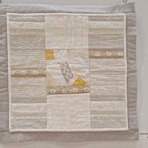 Blick in die Ausstellung - Lippetal Quilter - Weiße Schätze & Farbklecks