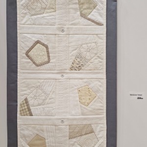 Blick in die Ausstellung - Lippetal Quilter - Weiße Schätze & Farbklecks