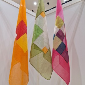 Maryse Allard - Bojagi - Blick in die Ausstellung 
