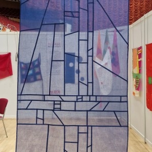 Maryse Allard - Bojagi - Blick in die Ausstellung 