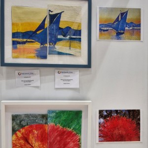 Blick in die Ausstellung AUSgetauscht