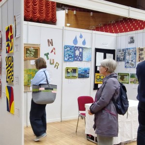 Blick in die Ausstellung AUSgetauscht