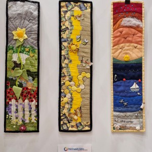 Blick in die Ausstellung - Silke Junker - Kreatives Patchwork