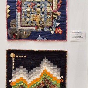 Blick in die Ausstellung - Silke Junker - Kreatives Patchwork