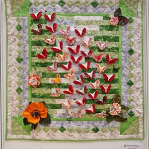 Blick in die Ausstellung - Silke Junker - Kreatives Patchwork