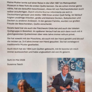 Blick in die Ausstellung - Lebenswerk von Dr. Ellen Thoma