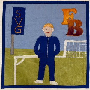 "Der Fußballer" von  Florian Böhmer (14 J.)