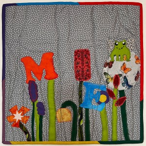 "Blumen in der grauen Welt – meine Fantasie" von  Miriam Ejem (10 J.)