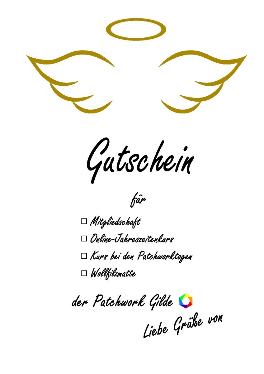 Gutschein Christkind