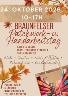 Braunsfelser Patchwork- und Handarbeitstag