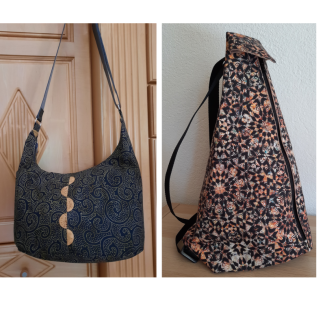 Eintagstasche und Schnabelrucksack