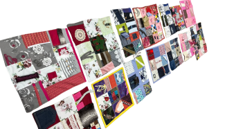 Nähen für einen guten Zwecke: Die Nesteldecken finden dankbare Abnehmer*innen in Demenzstationen oder Hospizen