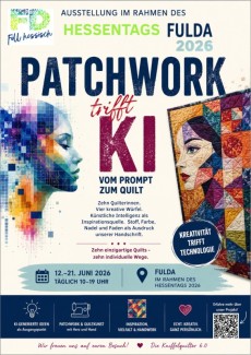 Plakat: Patchwork trifft KI