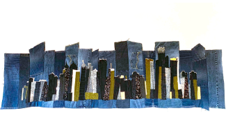 Applizieren mit Resten - eine denkbar einfache und schnelle Technik, die aufsehenerregende Effekte erzielt