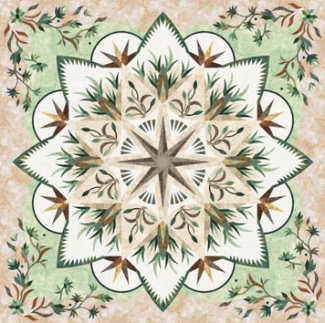 Quiltworx Power Workshop - Valley Blossom - verschiedene Farbvarianten