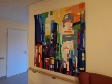 Modern City Scape von Angelika Hütig-Braun Entwurf Janeen van Niekerk