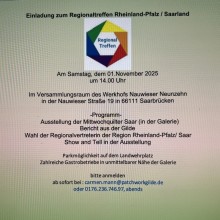 Reginaltreffen, Einladung