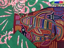 Reverse Appliqué, normale Applikationen, Stickereien - Molas sind wundervolle Handarbeiten