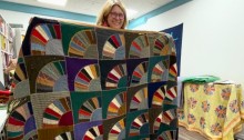 Antike und alte Quilts zum Anschauen und Anfassen