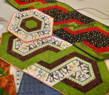 Frühlingsquilts für den Tisch