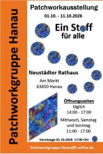 Patchworkgruppe Hanau - Ausstellung 2026