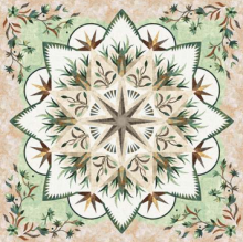 Quiltworx Power Workshop - Valley Blossom - verschiedene Farbvarianten