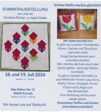 Sommerausstellung in Erkrath-Hochdahl-Millrath