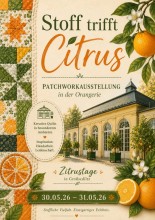 Patchworkausstellung Citrus triff Stoff