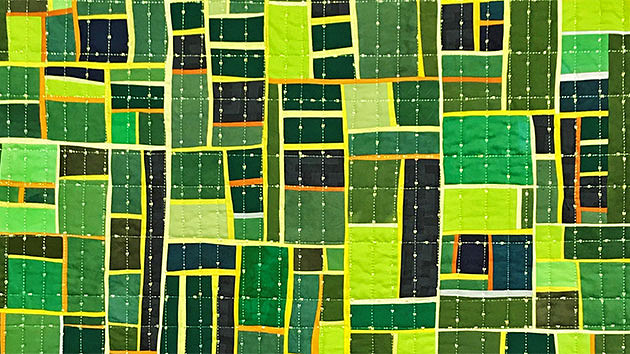 Edith Bieri-Hanselmann, „frühmorgens“, Detail